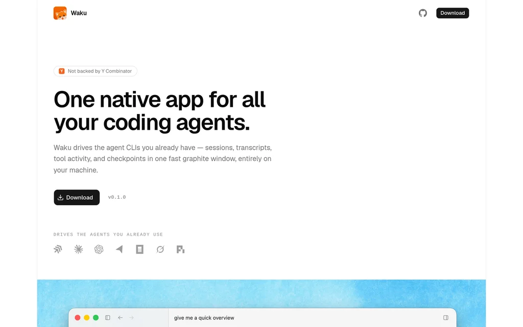 Waku website