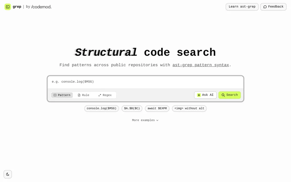 grep website