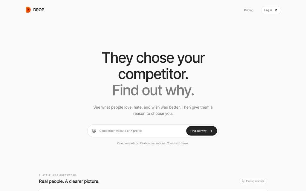 DROP website